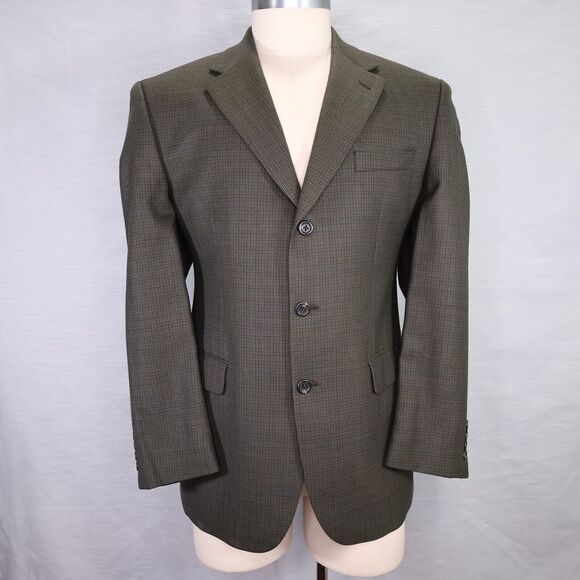 Ralph Lauren Other - Ralph Ralph Lauren Sport Coat Mens 42R Wool Brown Check Lined Jacket 3 Button